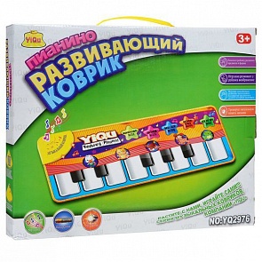 Развивающий коврик Пианино, со светом и звуком (Shantou, B1123765sim)